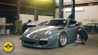 PORSCHE 911 GT3R Carbon Fiber Make Over | DIY SPLITTER