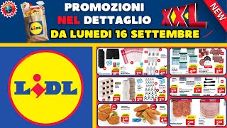 VOLANTINO Lidl XXL dal 16 settembre 2024 😎 PRODOTTI IN OFFERTA NEL DETTAGLIO 🟩⬜️🟥 #anteprima