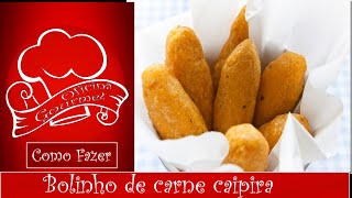 BOLINHO CAIPIRA DE CARNE COM FARINHA DE MILHO| #OFICINA GOURMET