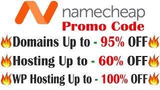 Namecheap Promo Code 2021 in May Up to 95% Off Discounts on Namecheap Domain and Hosting Coupon Code