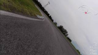 rear view of my fastest lap so far at Serres Race Track