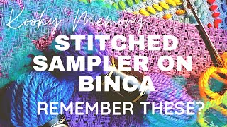 Kooky Memory - STITCHED SAMPLER ON BINCA - Do you remember?