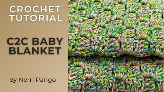 How to crochet a classic C2C blanket || Crochet tutorial for beginners