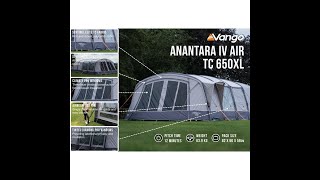 Vango Anantara IV 650XL TC Tent