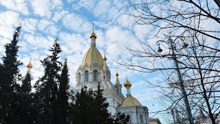 Праздник Пасхи в Покровском соборе в Севастополе