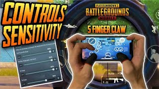 Best 5 Finger Claw Guide/Tutorial (PUBG MOBILE & BGMI) Tricks to Master Claw Settings/Sensitivity