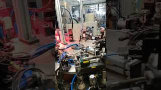 Automatic assembly of electrical terminal block #viral #shortvideo