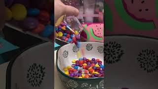 filling the bowl w/Nips Chocolates #asmr #shorts #ytshort #asmrsounds #candy #chocolate #satisfying