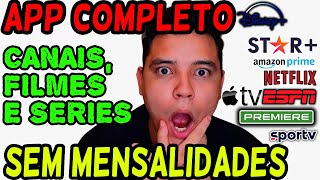 ✅ APLICATIVO PARA ASSISTIR TV ONLINE / MELHOR APLICATIVO PARA ASSISTIR TV SEM TR4VAMENT0S E QU3D4S