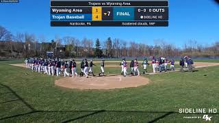 Trojan Baseball vs. Wyoming Area (2024.04.07)