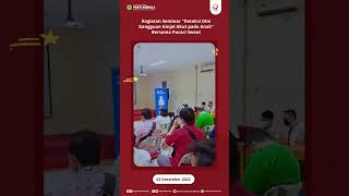 Kegaitan seminar " Deteksi dini gangguan ginjal akut pada anak " bersama pocari sweat.  (3/12/22)