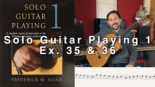 Solo Guitar Playing 1 - Ex. 35 & 36