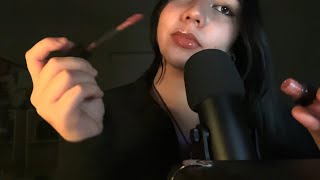 asmr lip gloss application 💋