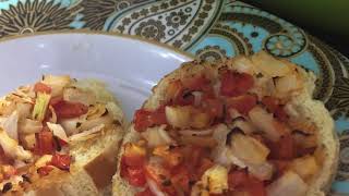 Bruschetta - rápida e fácil de fazer