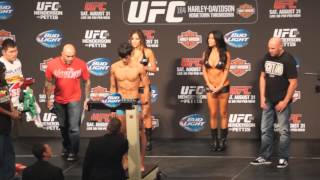 UFC 164: Chico Camus vs  Kyung Ho Kang - Weigh-In