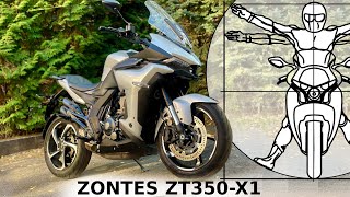 ZONTES ZT350-X1: Тест-драйв и обзор самого маленького туристического мотоцикла