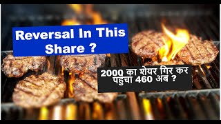 Reversal in this Share ? 2000 का शेयर गिर कर पहुंचा 460 तक अब ? Barbequ Nation Share