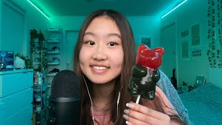 ASMR MUKBANG EATING GIANT GUMMY BEAR