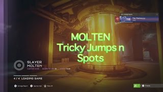 Halo 5 Guardians: Molten trick jumps