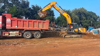 See How Soil is Loaded Into Dump Truck With Excavators | SANY Excavators | Construction Machine