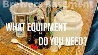 Beginner All Grain Brewing, Equipment List