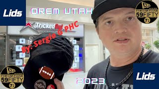 Picking Up $5 Hats at the Orem, Utah Mall