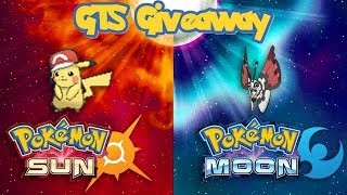 Pokémon Sun & Moon Reverse GTS Giveaway - Kalos Pikachu and Shiny Pokeball Vivillon Round2!