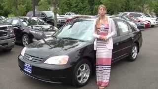 Virtual Video Walk Around of a 2002 Honda Civic EX at Michaels Chevrolet p2650