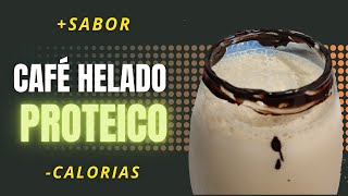 💥DELICIOSO CAFÉ helado PROTEICO para GANAR MÚSCULO😲☕💪  CAFÉ helado PROTEICO DE DIETA 😲☕😍