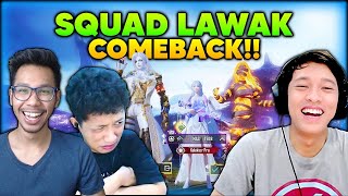 AKHIRNYA SQUAD LAWAK COMEBACK ?! TERINGAT PUBG MOBILE JAMAN DULU SEASON ALAN WALKER !! - PUBG MOBILE