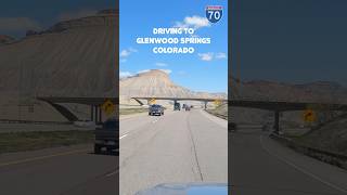 Scenic Highway I-70 Colorado #scenicdrive #shorts