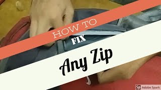 DIY How to fix / repair any zip [ENGLISH]