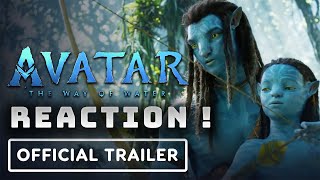 Avatar: The Way Of Water Official Trailer Looks BEAUTIFUL | REACTION