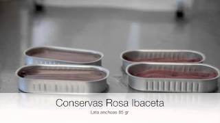 Lata de Anchoas de Santoña Conservas Rosa ibaceta 85 grs-Anchoasdeluxe