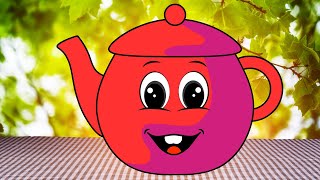 I Am A Little Tea pot- English Nursery Rhymes - Cartoon Songs For Kids