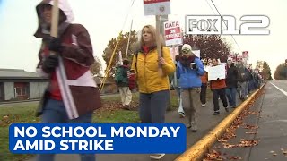 Classes canceled for Albany schools Monday amid teacher strike