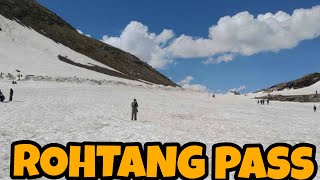 -TEMPERATURE IN ROHTANG PASS MANALI 🥶😶‍🌫️ #manali #manalitrip