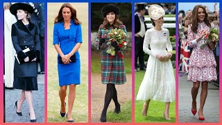 Most Attractive Pretty Prince Walliam Princess Catherine of Wales Dresses style ideas of Wales