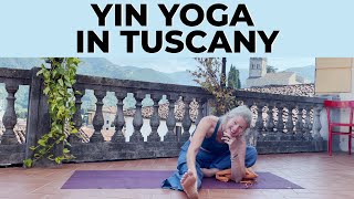 Yin Yoga In Tuscany