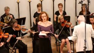 Alexandra Sherman (mezzo-soprano) sings "Down by the Salley Gardens"