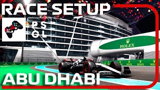 PSGL F1 23 ABU DHABI - Qualify Lap + RACE Setup 💪