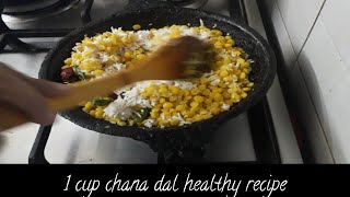 1 cup Chana dal healthy snacks