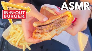 In-N-Out Burger and Fries | Food Mukbang | ASMR No Talking