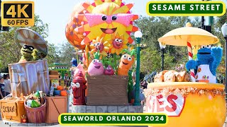 Скоростной парад на Хэллоуин «Улица Сезам 2024» — SeaWorld Orlando #halloween2024 #sesamstreet