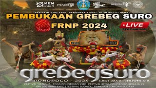 LIVE STREAMING PEMBUKAAN GREBEG SURO FESTIVAL REYOG NASIONAL 2024 DI ALUN-ALUN PONOROGO