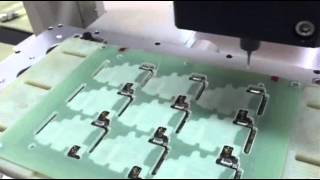 High accuracy pcb depanelizer in SMT