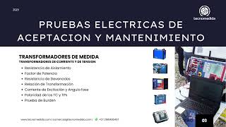 Tecnomedida    Servicios Pruebas Eléctricas