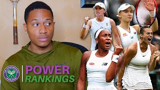 Wimbledon 2024 Women's POWER RANKINGS: Sabalenka, Rybakina, Gauff & more!