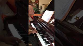 Practicing Bach & Mozart  30 March 2021 (August Förster)