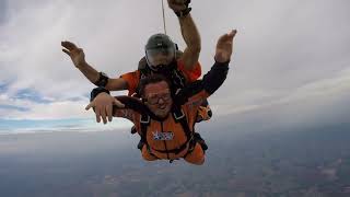 Salto de Paraquedas do Caio F na Queda Livre Paraquedismo dia 08 10 2017